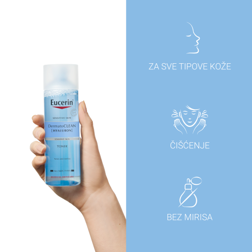 Eucerin DermatoCLEAN [HYALURON] tonik za lice - Slika 3