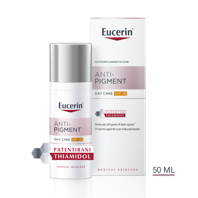 Eucerin Anti-Pigment dnevna tonirana njega SPF 30, svijetla nijansa