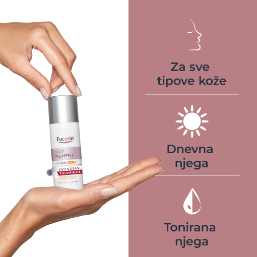 Eucerin Anti-Pigment dnevna tonirana njega SPF 30, svijetla nijansa - Slika 3