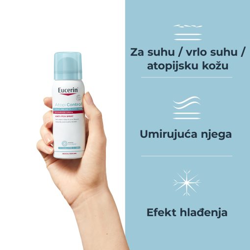 Eucerin AtopiControl ANTI-ITCH sprej za nadraženu kožu - Slika 3