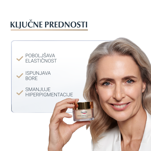 Eucerin Hyaluron-Filler + Elasticity dnevna njega s SPF 15 - Slika 2