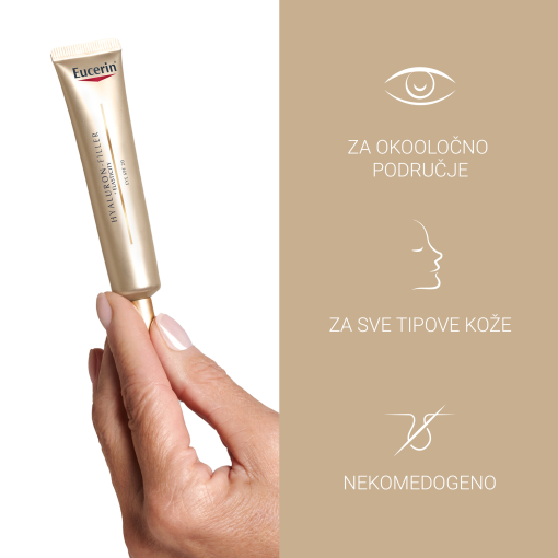 Eucerin Hyaluron-Filler + Elasticity krema za područje oko očiju sa SPF 20 - Slika 2