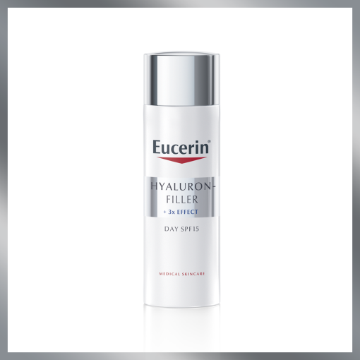 Eucerin Hyaluron-Filler dnevna krema za normalnu i mješovitu kožu sa SPF 15 i UVA zaštitom
