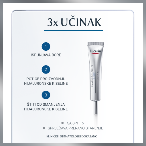 Eucerin Hyaluron-Filler krema za područje oko očiju - Slika 2
