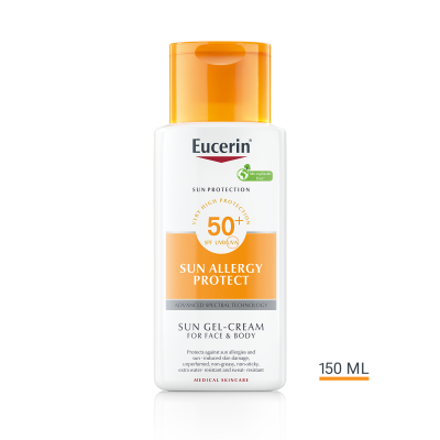 Eucerin Krema-gel za zaštitu kože osjetljive na sunce SPF 50