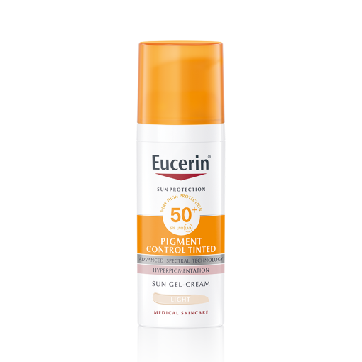 Eucerin Pigment Control tinted gel-krema za zaštitu kože lica od sunca SPF 50+, svijetla nijansa - Slika 6