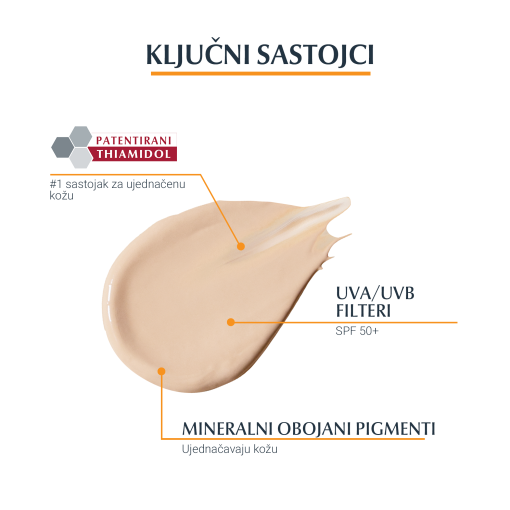 Eucerin Pigment Control tinted gel-krema za zaštitu kože lica od sunca SPF 50+, svijetla nijansa - Slika 2