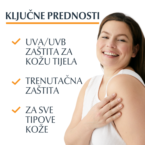 Eucerin Sensitive Protect ekstra lagani losion za zaštitu od sunca SPF 50+ - Slika 2