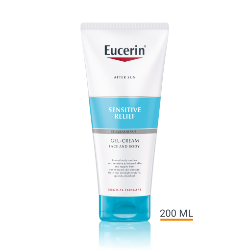 Eucerin Sensitive Relief gel krema za njegu kože nakon sunčanja