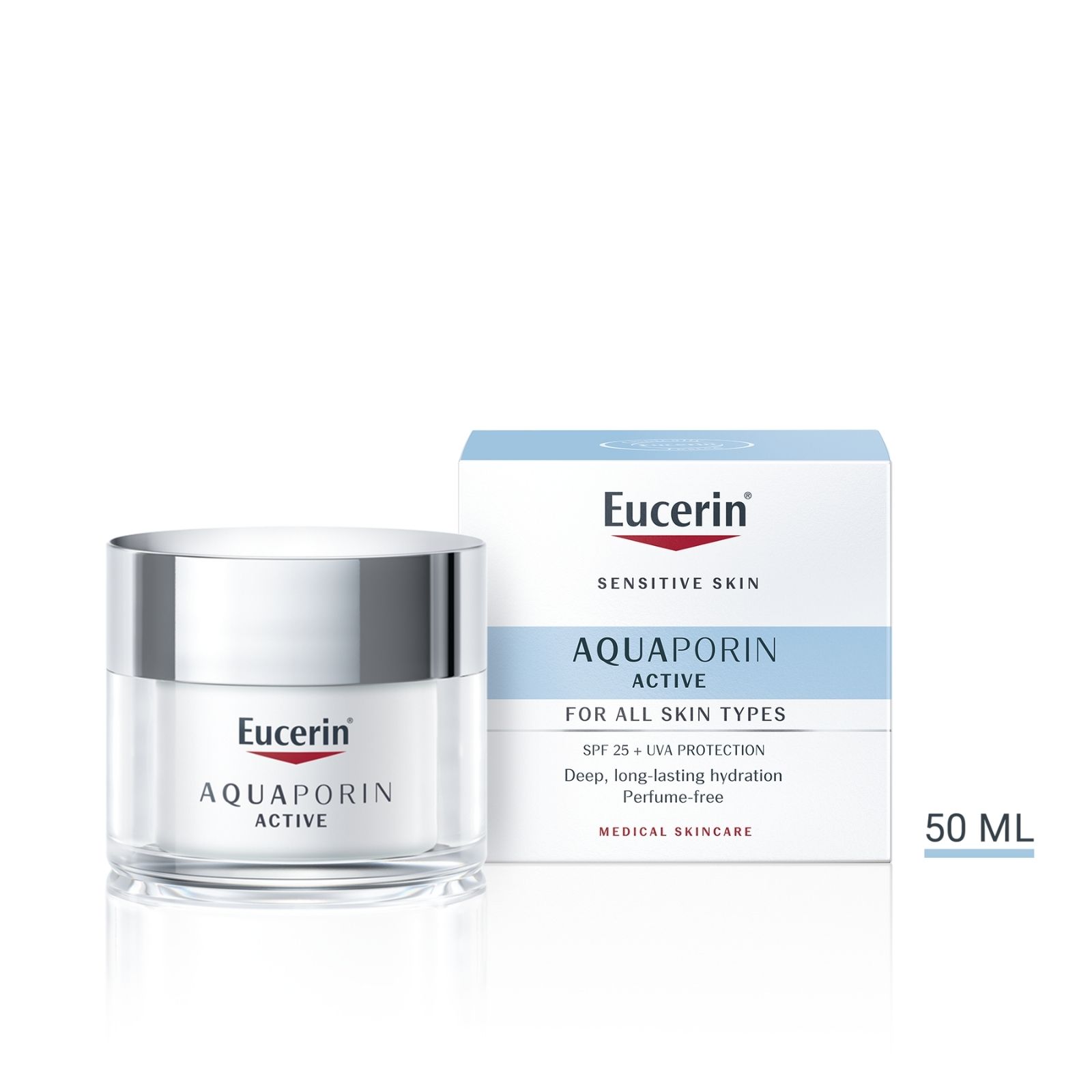 Eucerin AQUAporin ACTIVE krema za lice SPF 25