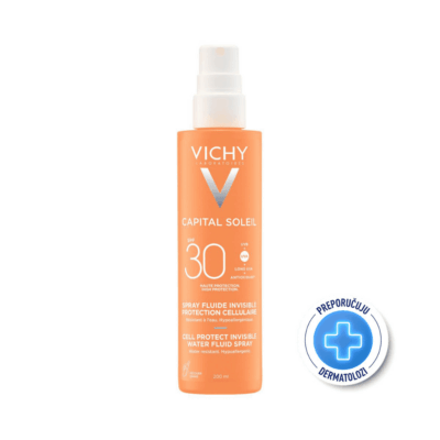 VICHY CAPITAL SOLEIL Vodeni fluid u spreju za zaštitu stanica kože SPF30
