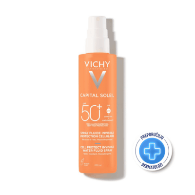 VICHY CAPITAL SOLEIL Vodeni fluid u spreju za zaštitu stanica kože SPF50+