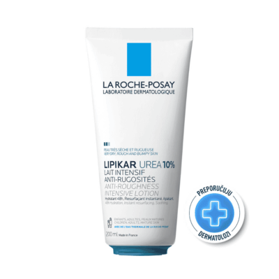 La Roche-Posay LIPIKAR LAIT UREA 10% Hidratacijski losion s trostrukim djelovanjem za vrlo suhu i hrapavu kožu