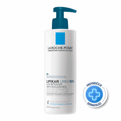 La Roche-Posay LIPIKAR LAIT UREA 10% Hidratacijski losion s trostrukim djelovanjem za vrlo suhu i hrapavu kožu