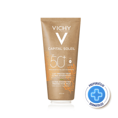 VICHY CAPITAL SOLEIL ECO Hidratantno mlijeko za lice i tijelo za zaštitu od sunca SPF50+