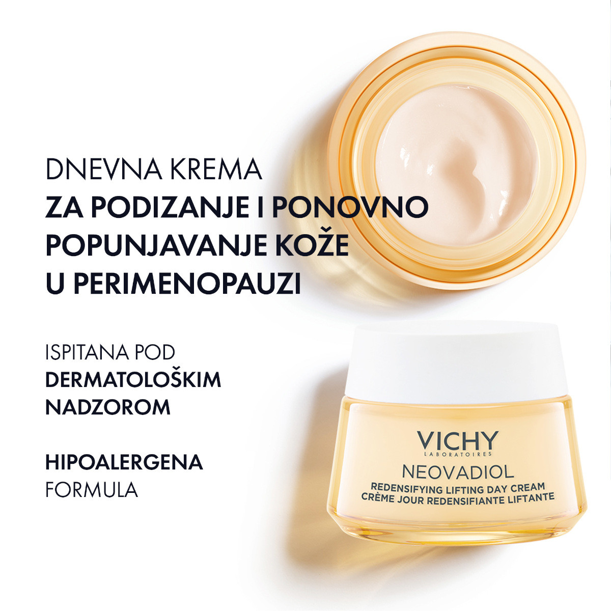 VICHY NEOVADIOL Dnevna njega za gustoću i punoću kože u menopauzi, normalna do mješovita koža - Slika 5