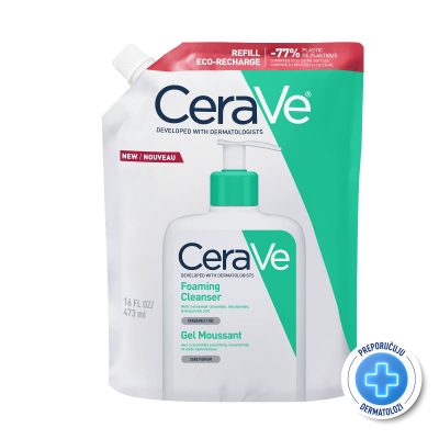 CeraVe Pjenušavi gel za čišćenje. Za normalnu do masnu kožu, refill 473ml