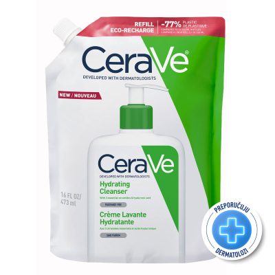 CeraVe Hidratantna emulzija za čišćenje. Za normalnu do suhu kožu, refill 473ml