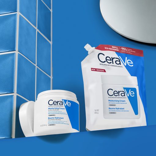 CeraVe Hidratantna krema. Za suhu do vrlo suhu kožu, refill 473ml - Image 2