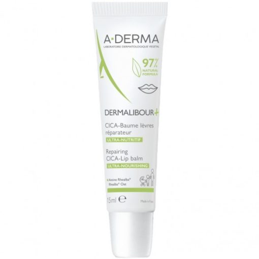 A-DERMA DERMALIBOUR+ obnavljajući CICA-balzam za usne