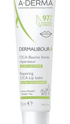 A-DERMA DERMALIBOUR+ obnavljajući CICA-balzam za usne