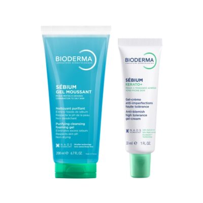 Bioderma Sebium pjenušavi gel + Sebium Kerato+ gel krema Promo pakiranje