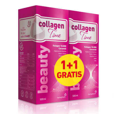 CollagenTime Beauty 1+1 GRATIS 500 ml