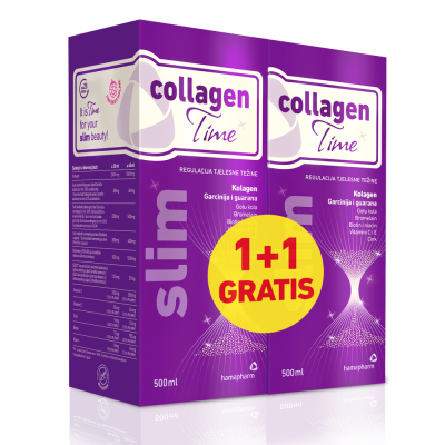 CollagenTime Slim 1+1 GRATIS 500 ml