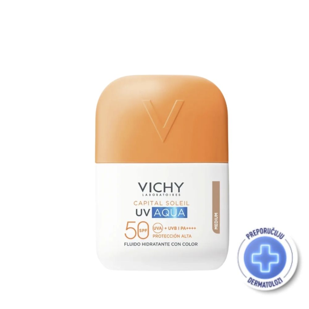 VICHY Capital Soleil UV Tonirani hidratantni Fluid Medium SPF50