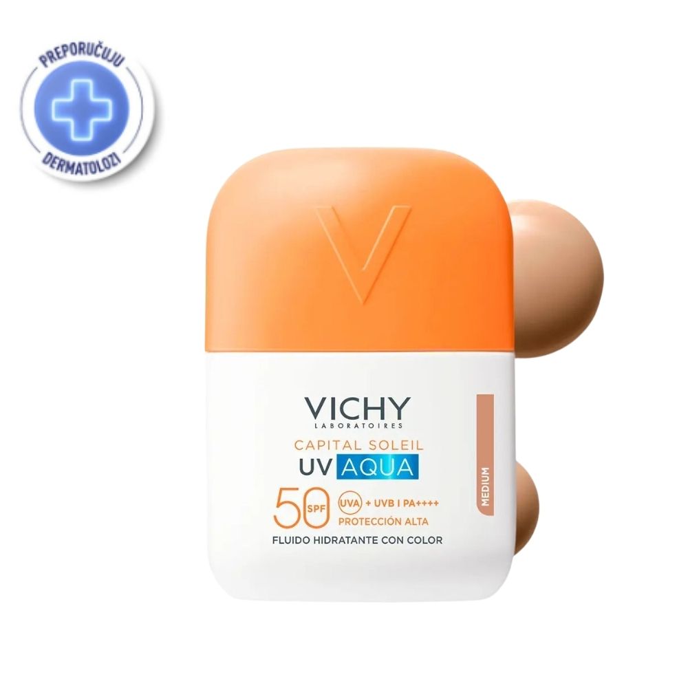 VICHY Capital Soleil UV Tonirani hidratantni Fluid Medium SPF50