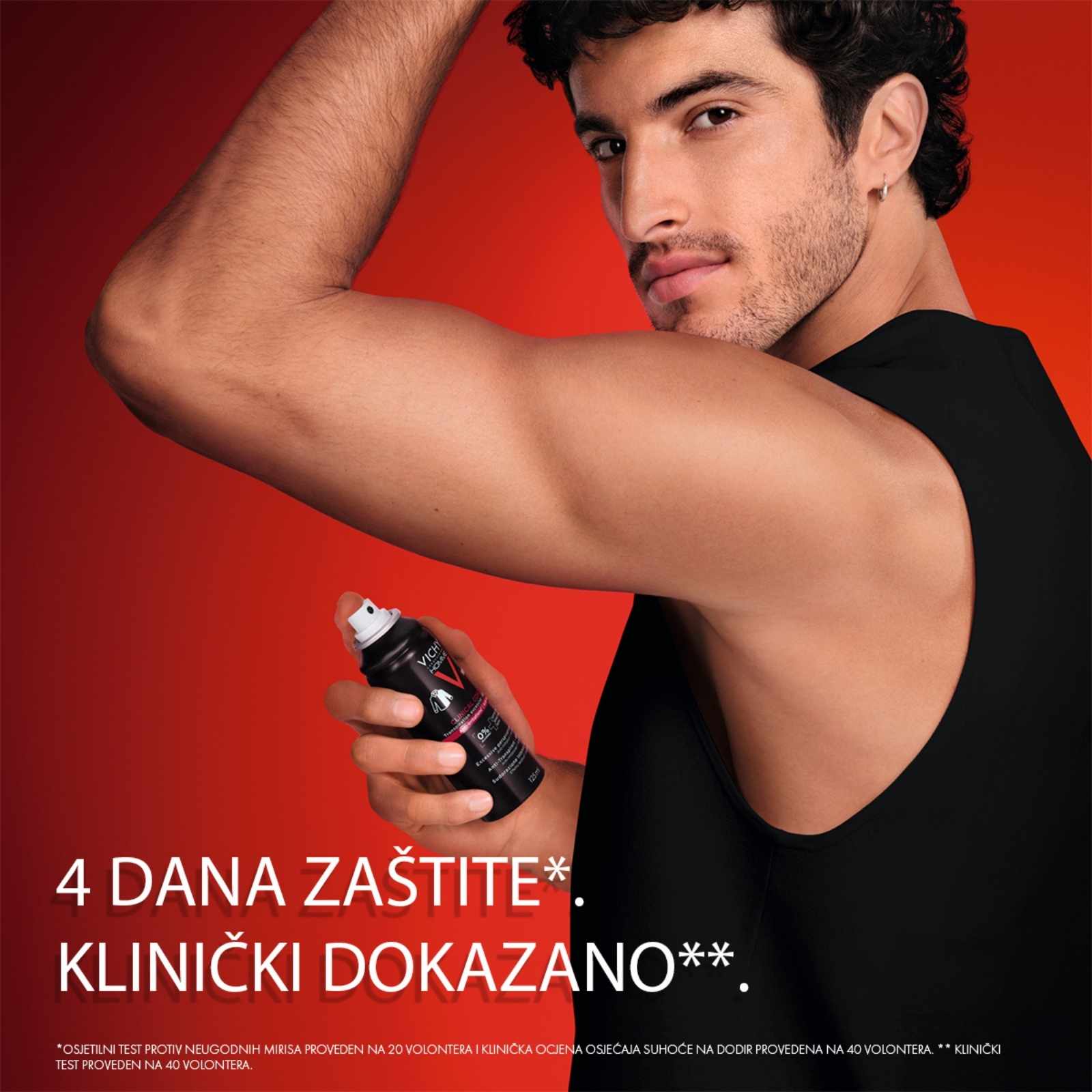 Vichy Homme Clinical Control antiperspirant sprej protiv znojenja - Slika 3