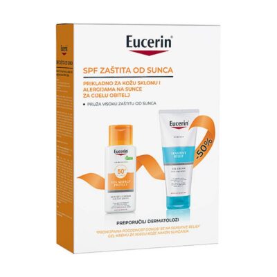 Eucerin Zaštita od sunca za kožu sklonu alergijama Promo pakiranje